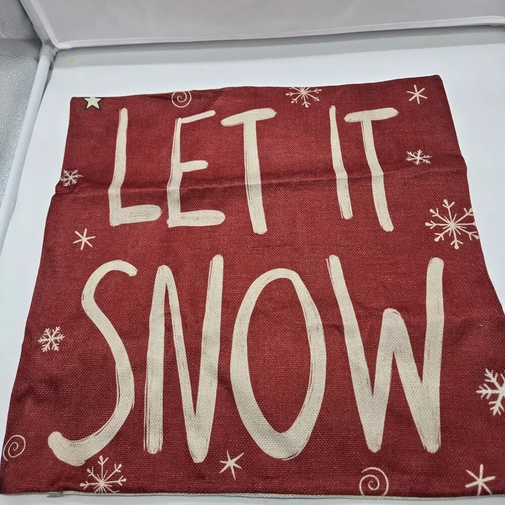FARMHOUSE HOLIDAY Pillow Covers 17×17